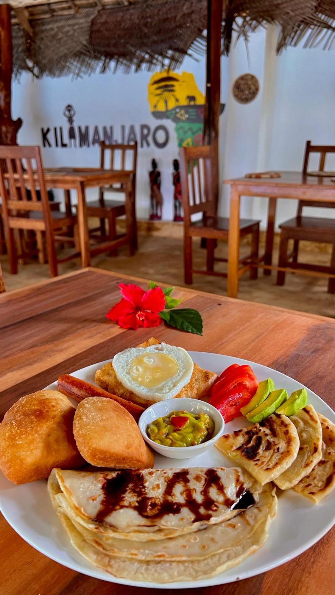 Kilimanjaro Acomodação com café da manhã Nungwi Exterior foto